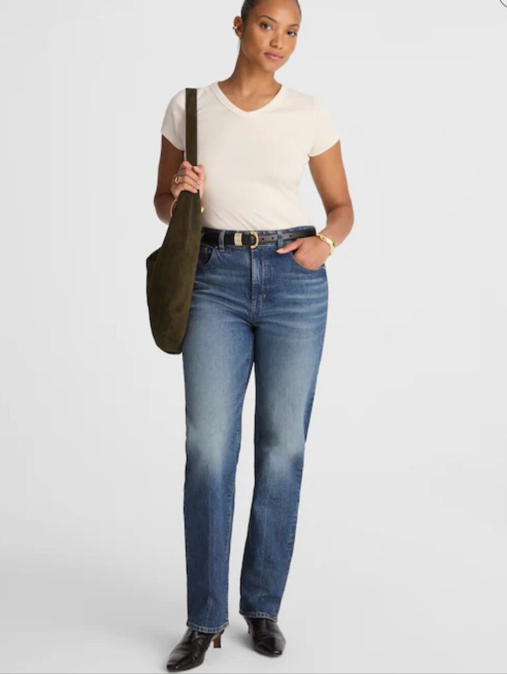 Madewell The Curvy Longline Straight Jean NW288 Size 29 NWT